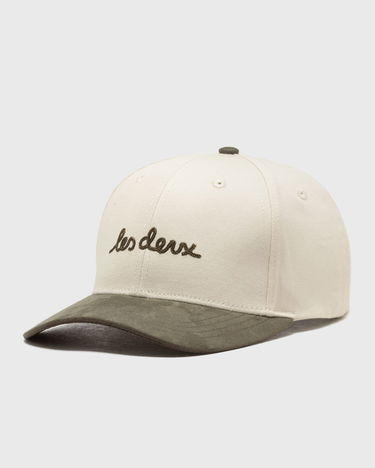 Kasket Les Deux Brad Contrast Suede Baseball Cap Beige | 1000110-215, 0