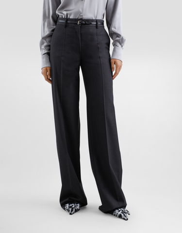 Bukser Dolce & Gabbana Flared Woolen Pants Grå | FTC31TFU287S8290, 3