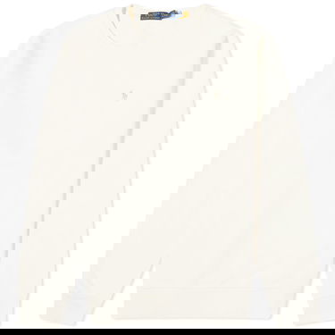 Sweatshirt Polo by Ralph Lauren Polo Ralph Lauren Loopback Crew Sweat Clubhouse Cream Hvid | 710916689003, 0