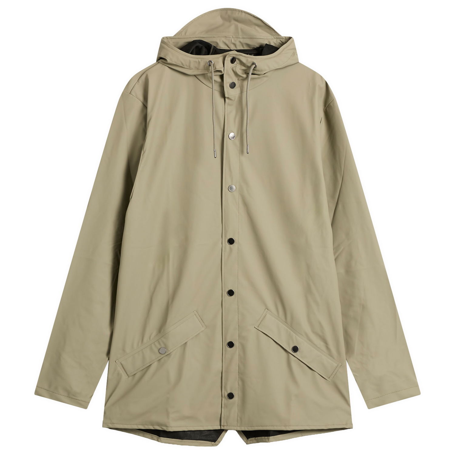 Jakke Rains Classic Hooded Rain Jacket, Size Small Beige | 12010-108, 0