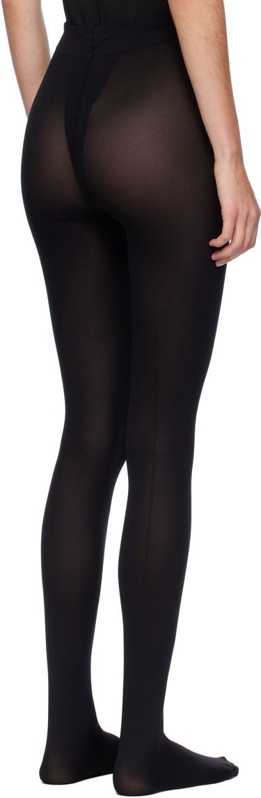 Sokker Alaïa ALAÏA Integrated Feet Tights Sort | AA9A55553M785, 2