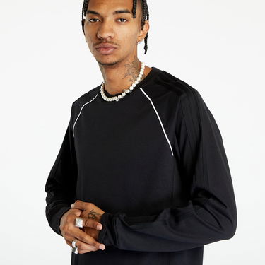 T-shirt adidas Originals Blue Version SST Long Sleeve Tee Black Sort | IL6158, 1