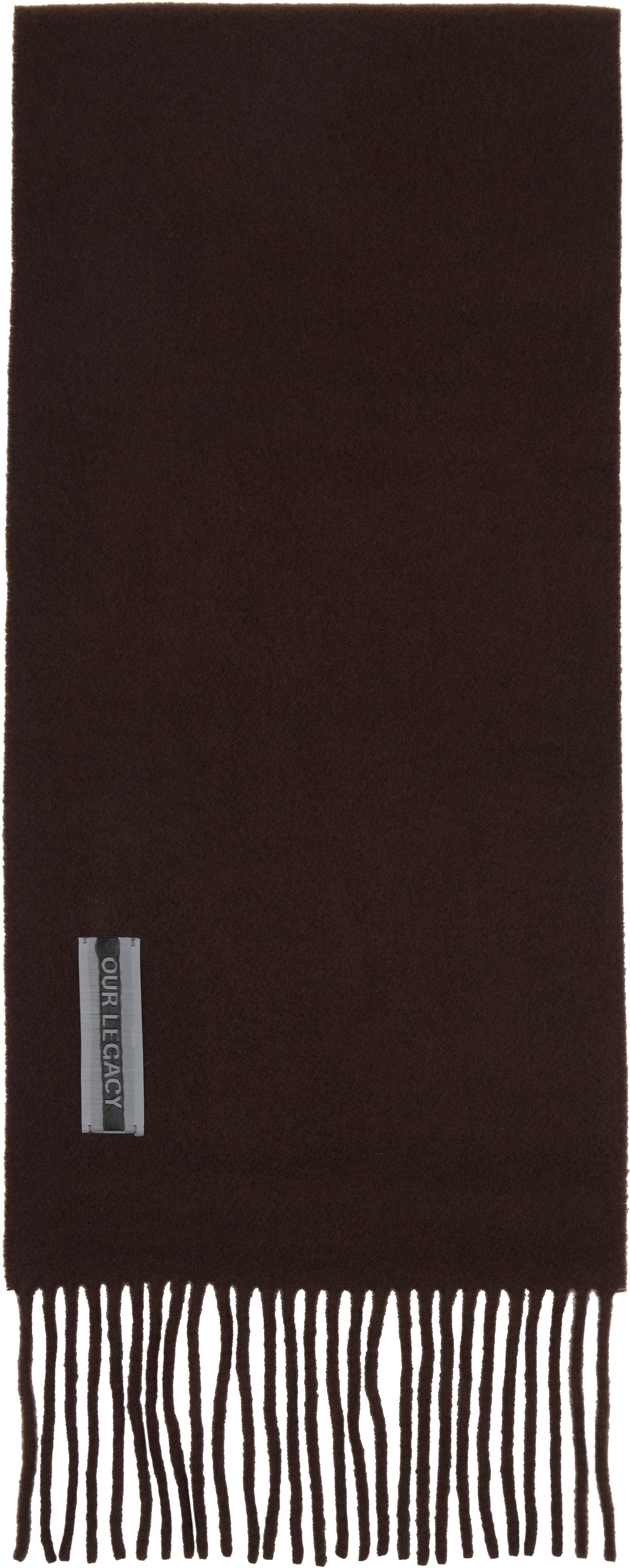 Tørklæde OUR LEGACY Our Legacy Estate Scarf Brun | A4258ECD, 0