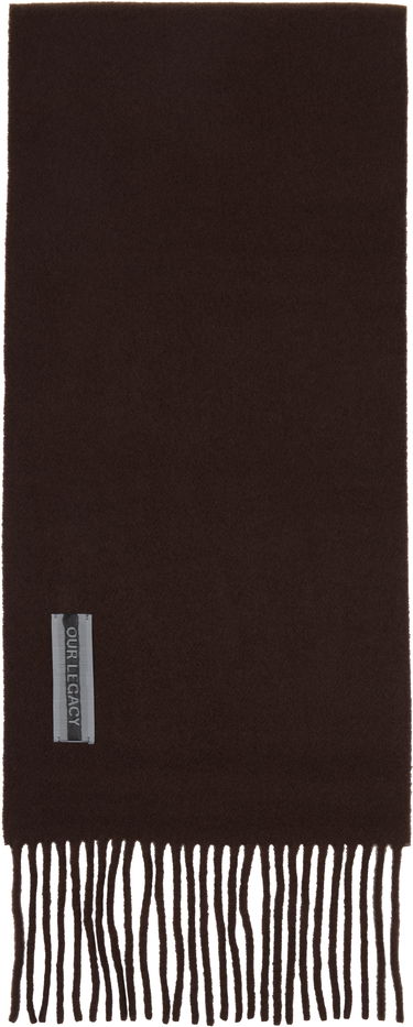 Tørklæde OUR LEGACY Our Legacy Estate Scarf Brun | A4258ECD, 0