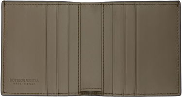 Tegnebog Bottega Veneta Intrecciato Slim Bi-Fold Wallet Mørkeblå | 749400VCPQ63258, 2