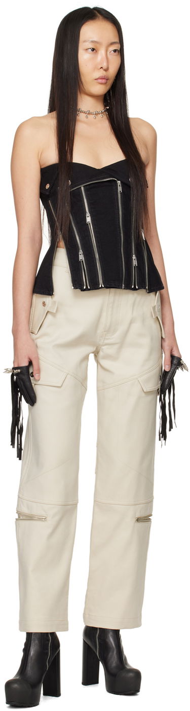 Cargo bukser Dion Lee Tactical Cargo Pants Beige | C2179PS24, 3