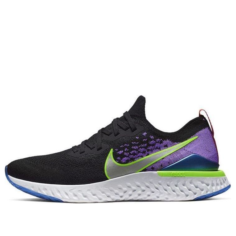 Sneakers og sko Nike Epic React Flyknit 2 Sort | CJ7794-001, 0