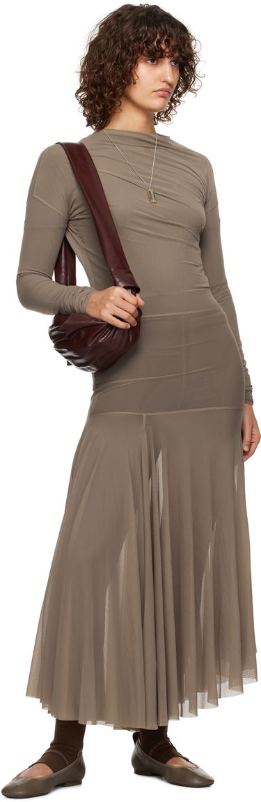 Håndtaske LEMAIRE Small Soft Croissant Bag Bourgogne | BG0092 LL0028, 3