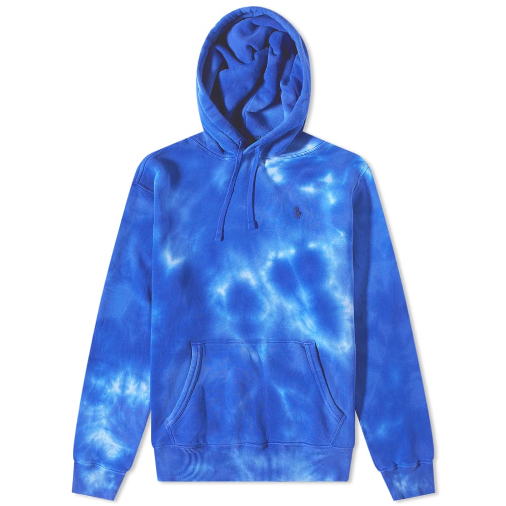 Sweatshirt Polo by Ralph Lauren Tie Dye Popover Hoody Blå | 710890782001, 0