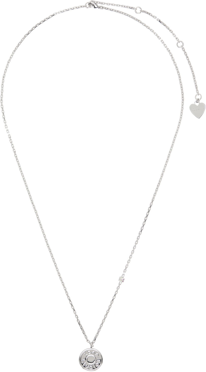 Halskæde Acne Studios Acne Studios Logo Pendant Necklace Metalisk | C50456-
