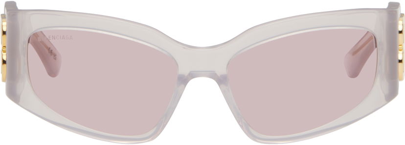 Solbriller Balenciaga Balenciaga Bossy Cat Sunglasses Lyserød | BB0321S-012