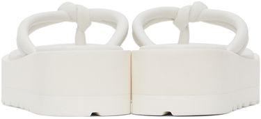 Sneakers og sko Gianvito Rossi Rossi Marlie Platform Thong Sandals Hvid | G15180.05GOM.NAP, 1
