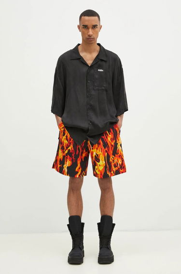 Shorts VETEMENTS VETEMENTS Fire Shorts Flerfarvet | UA66SS400X, 4