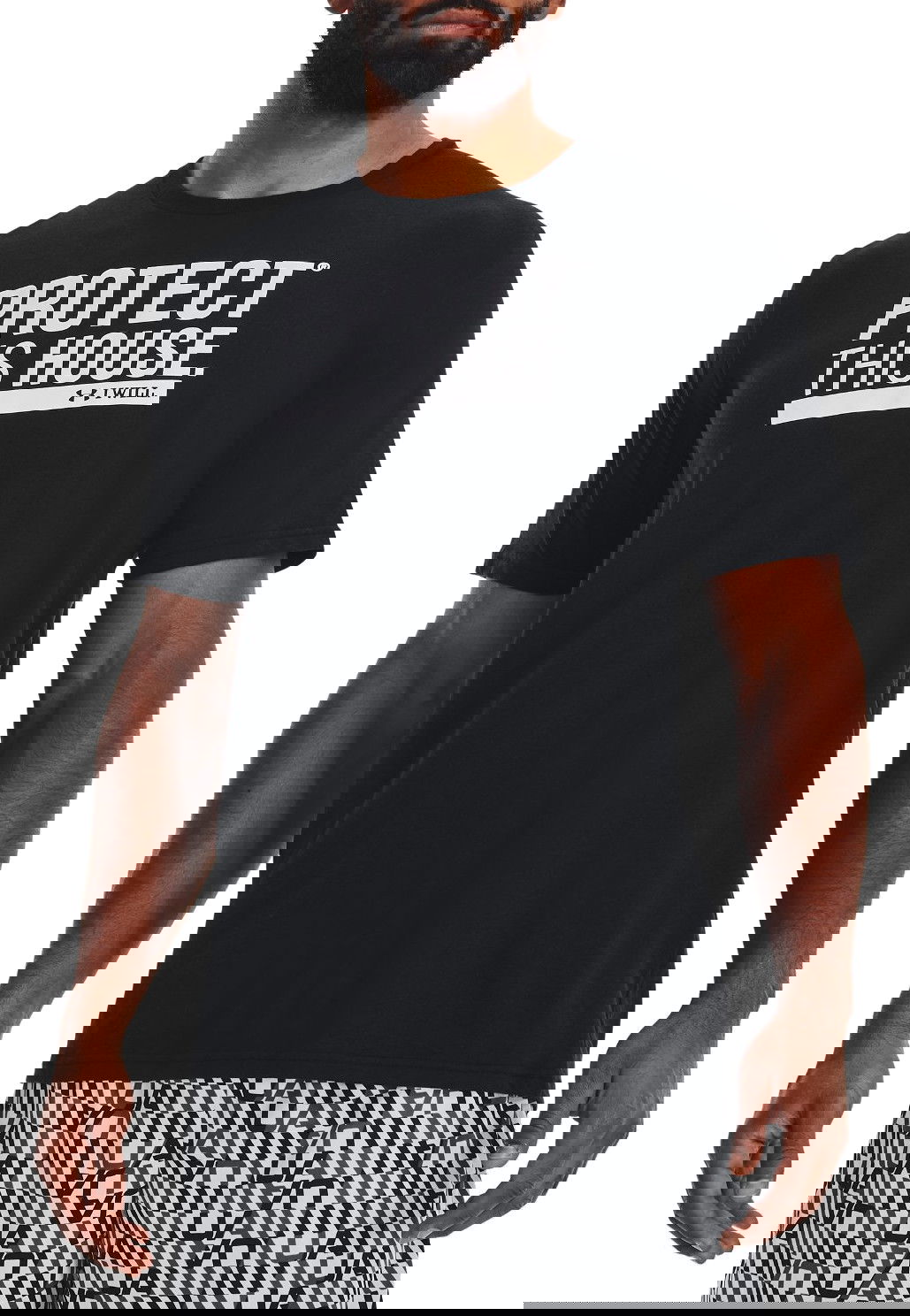 T-shirt Under Armour Protect This House Tee Sort | 1379022-001, 0