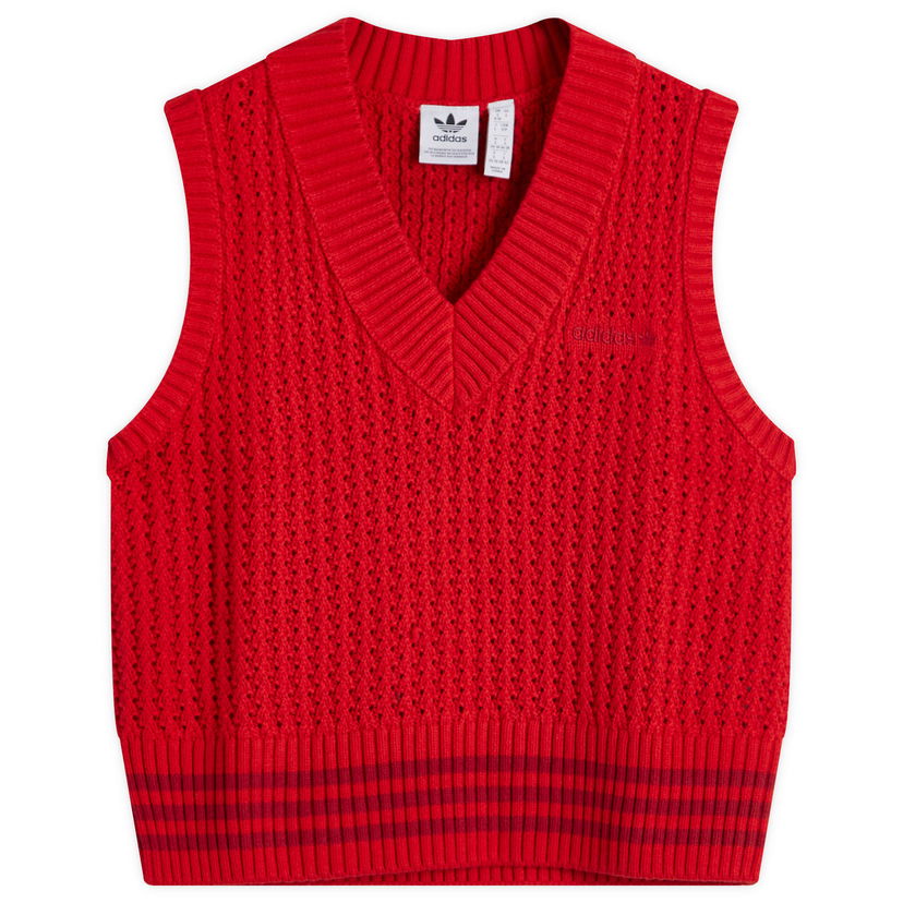Sweater adidas Originals Knit Vest Rød | IX1053