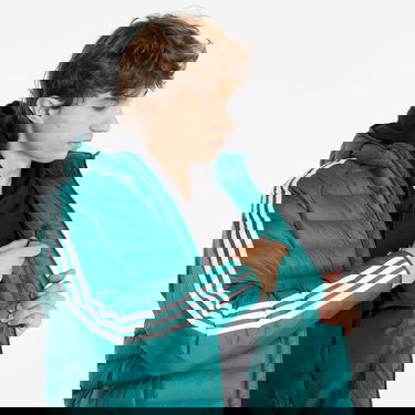 Puffer jakke adidas Originals Pad Hooded Grøn | IL2569, 3