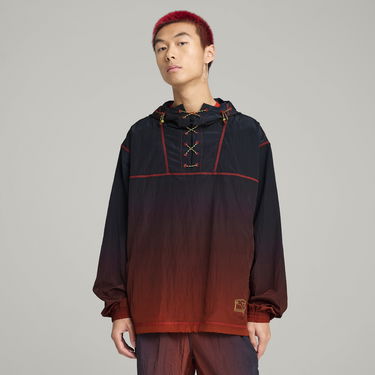 Vindjakke Puma Lightweight PUMA x ARIES Hooded Jacket Rød | 629493_52, 0