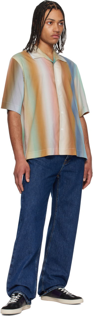 Skjorte Paul Smith Paul Smith Oversized Smith Stripe Shirt Flerfarvet | M1R-426Z-P02674, 3
