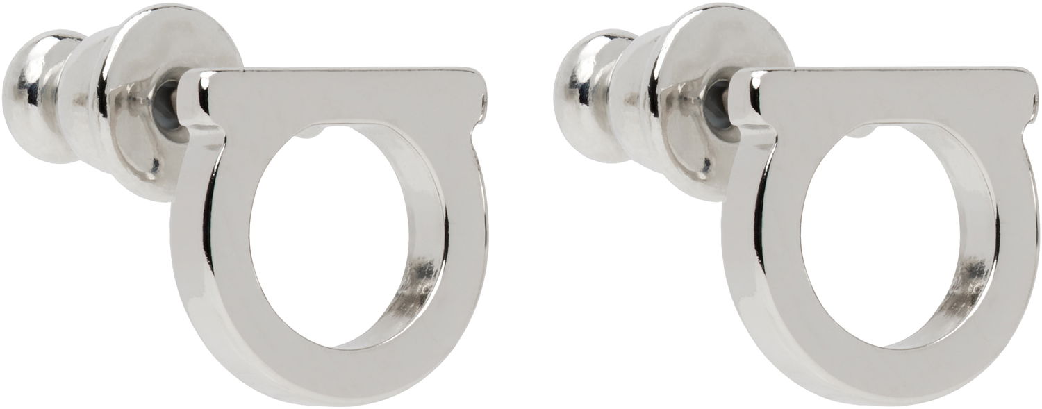 Øreringe FERRAGAMO Ferragamo Gancini Earrings Metalisk | 696433, 1