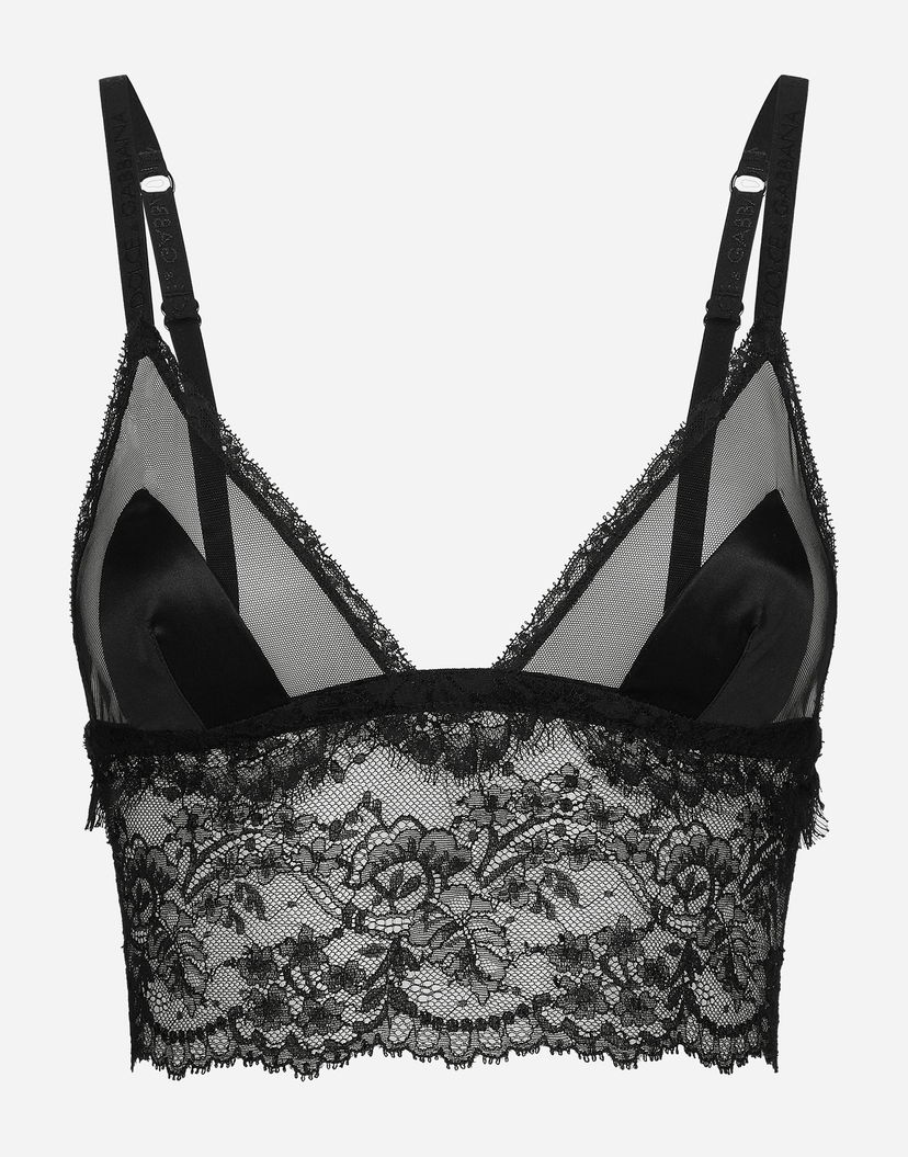 Bh Dolce & Gabbana Lace Bralette Sort | O7C46TONO23N0000
