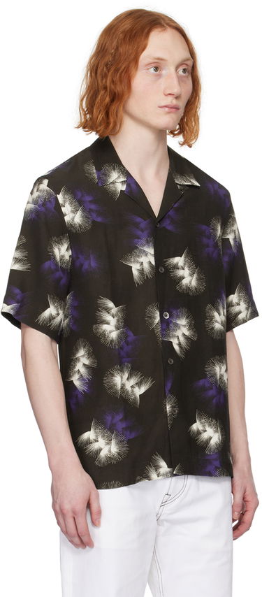 Skjorte Paul Smith Paul Smith Abstract Print Shirt Sort | M1R-905U-M02229-79, 1