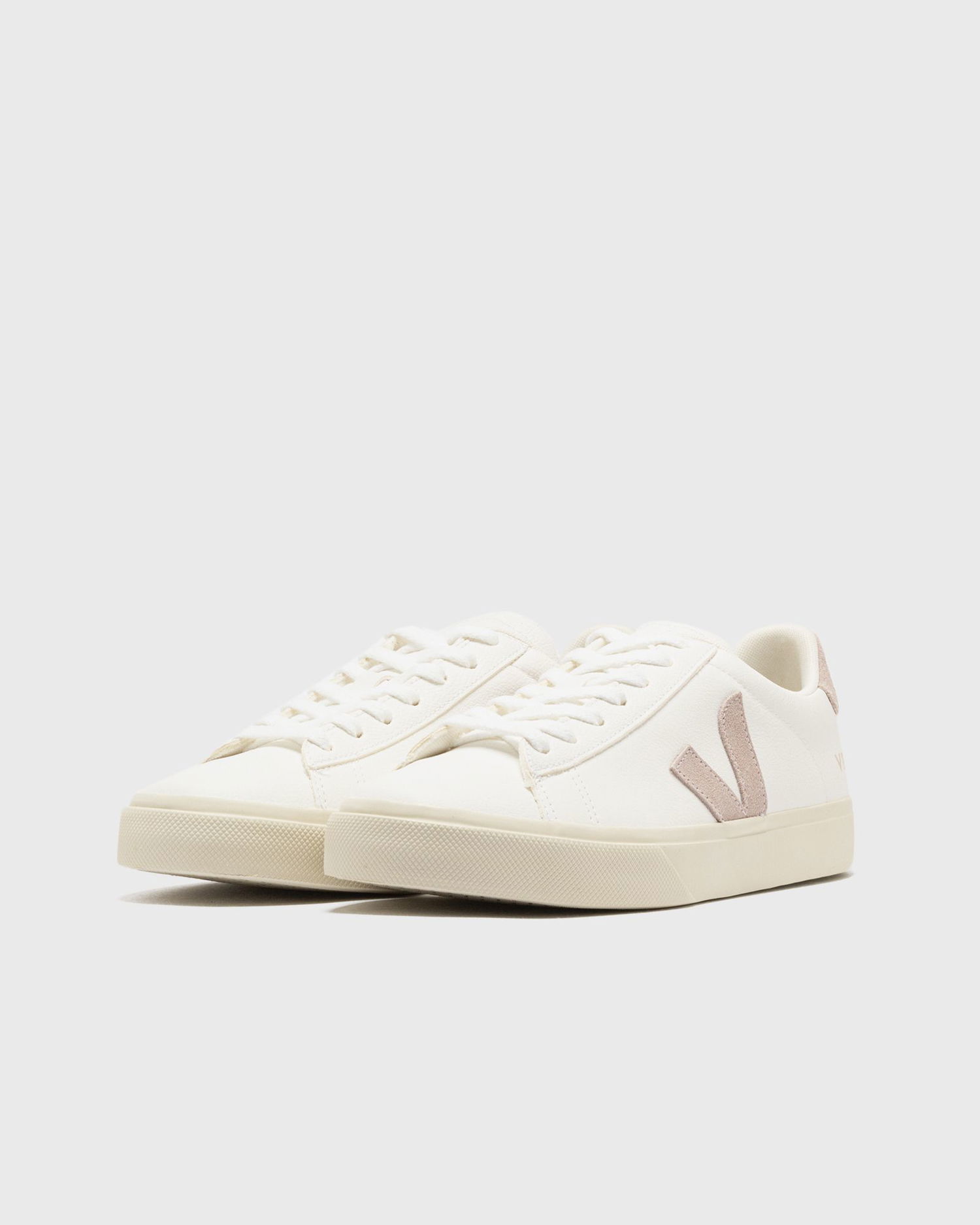 Sneakers og sko Veja Campo Chromefree Leather Lowtop Hvid | CP0503886A, 1