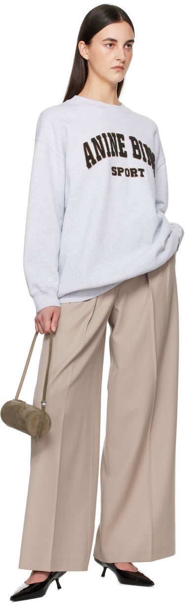 Sweater Anine Bing Anine Bing Tyler Sport Sweatshirt Grå | S-08-5205-030, 3