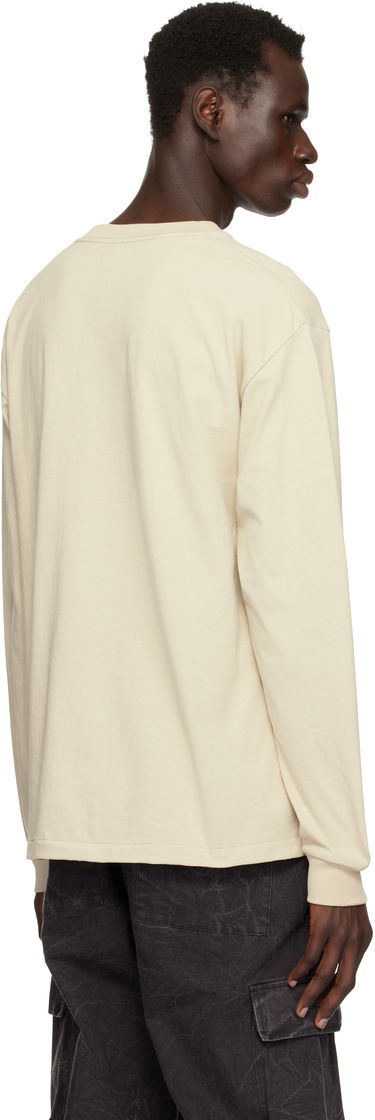 Sweater John Elliott John Elliott University Long Sleeve T-Shirt Beige | A189M6433A, 2
