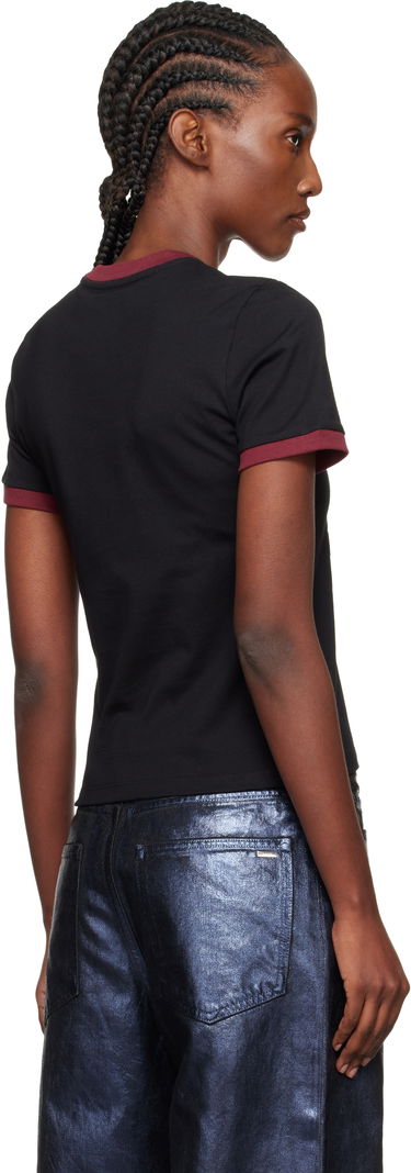 T-shirt AMIRI 'Eagle' Ringer T-shirt Sort | AWJYTE1082, 2