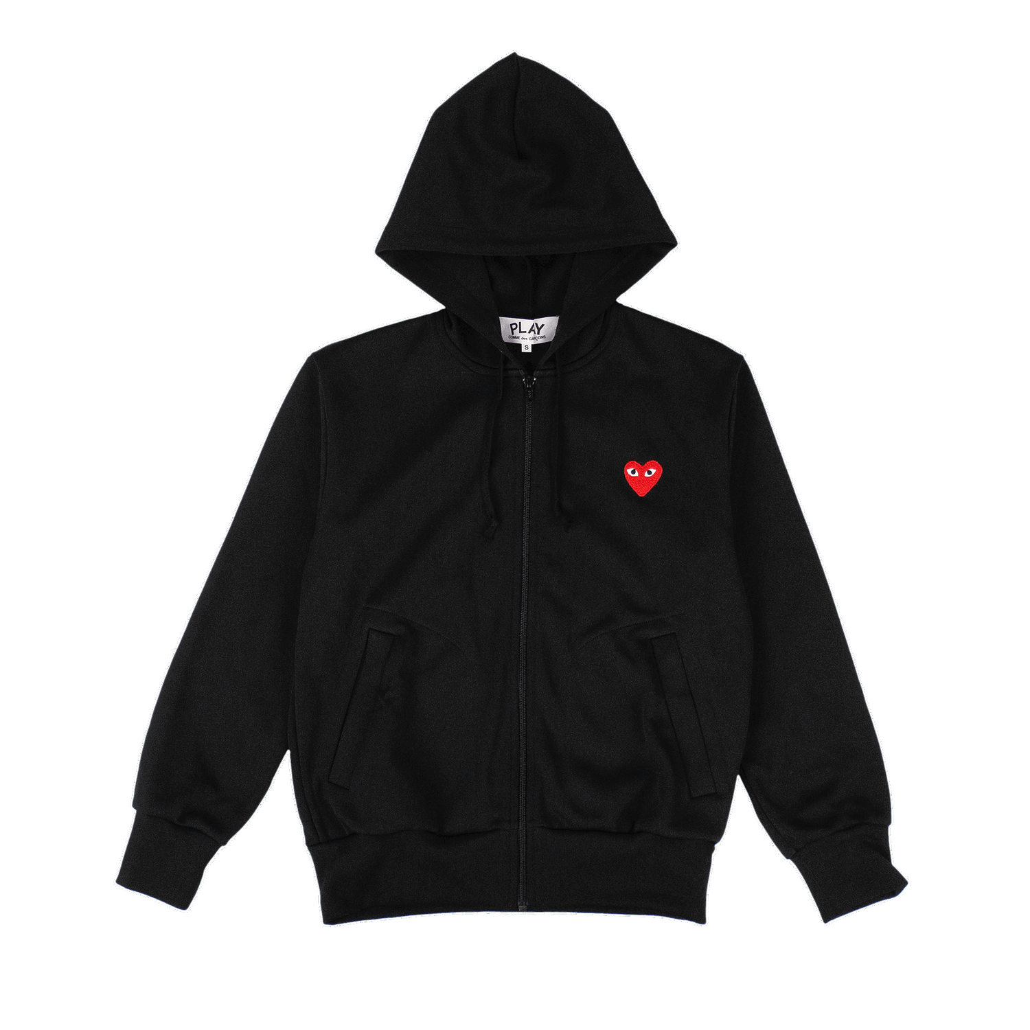 Sweatshirt Comme des Garçons Play Heart Hoodie Sort | AZ T172 051 1, 0