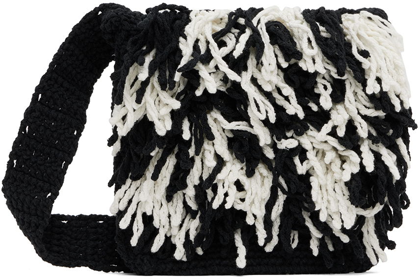 Skuldertaske ADER ERROR Fringed Crochet Shoulder Bag Flerfarvet | BMADSSBA0302BK, 0