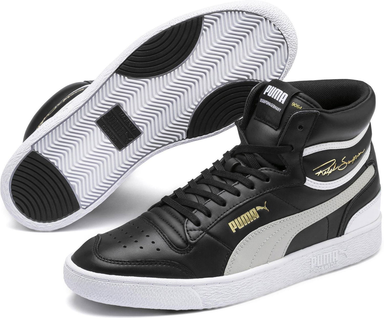 Sneakers og sko Puma Ralph Sampson Mid Sort | 370847-01, 1