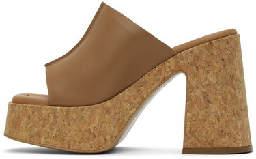 Sneakers og sko Stella McCartney Skyla Platform Sandals Brun | 810359AP00P0, 2
