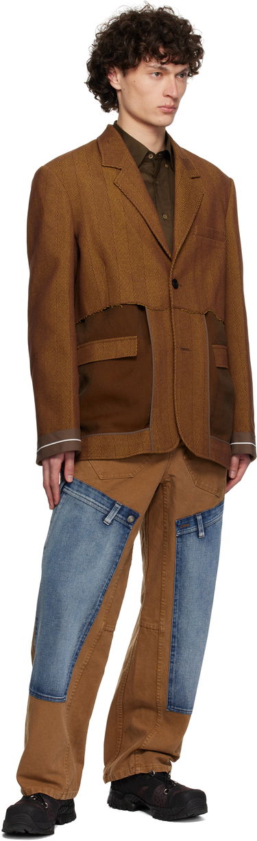 Jeans Andersson Bell Andersson Bell Re-Make Carpenter Jeans Brun | apa810u, 3
