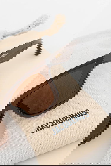 Solbriller Jacquemus Jacquemus CARRE Sunglasses Brun | JAC109C1SUN, 3