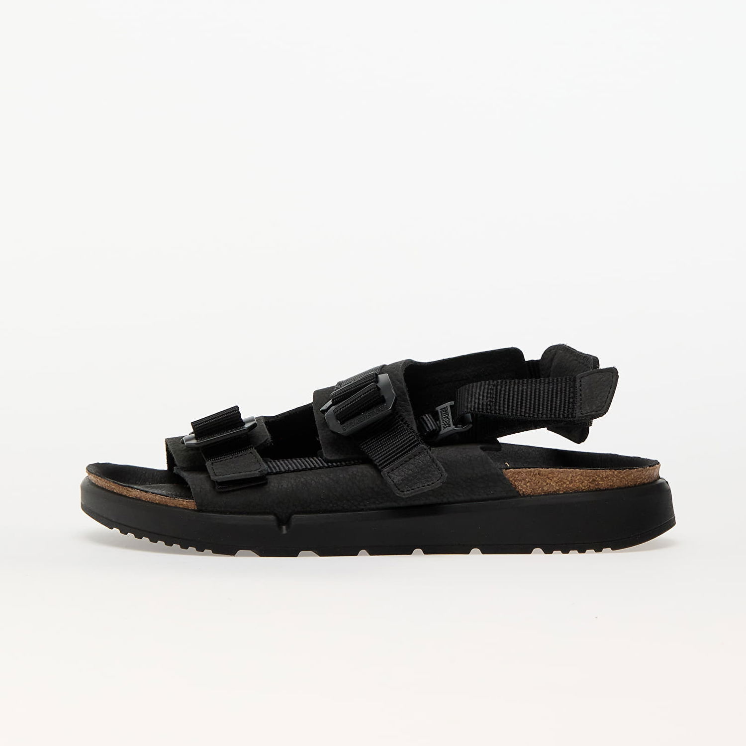 Sneakers og sko Birkenstock Shinjuku Natural Leather/Textile Black Sort | 1024599, 0