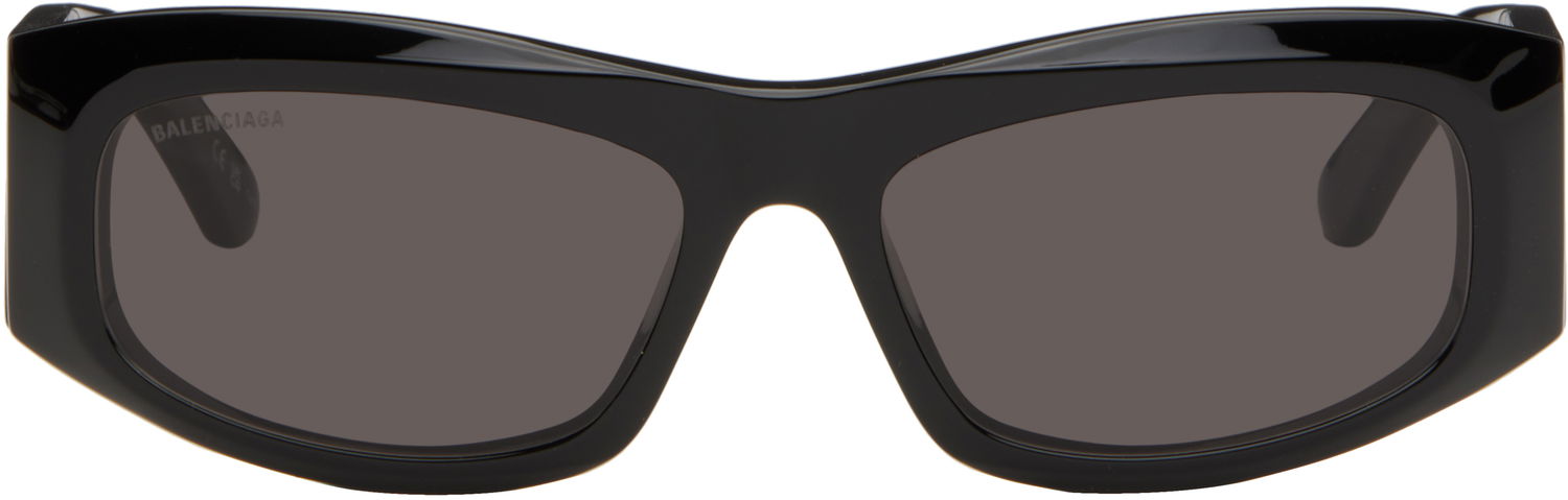 Solbriller Balenciaga Signature Square Sunglasses Sort | BB0395S-001, 0