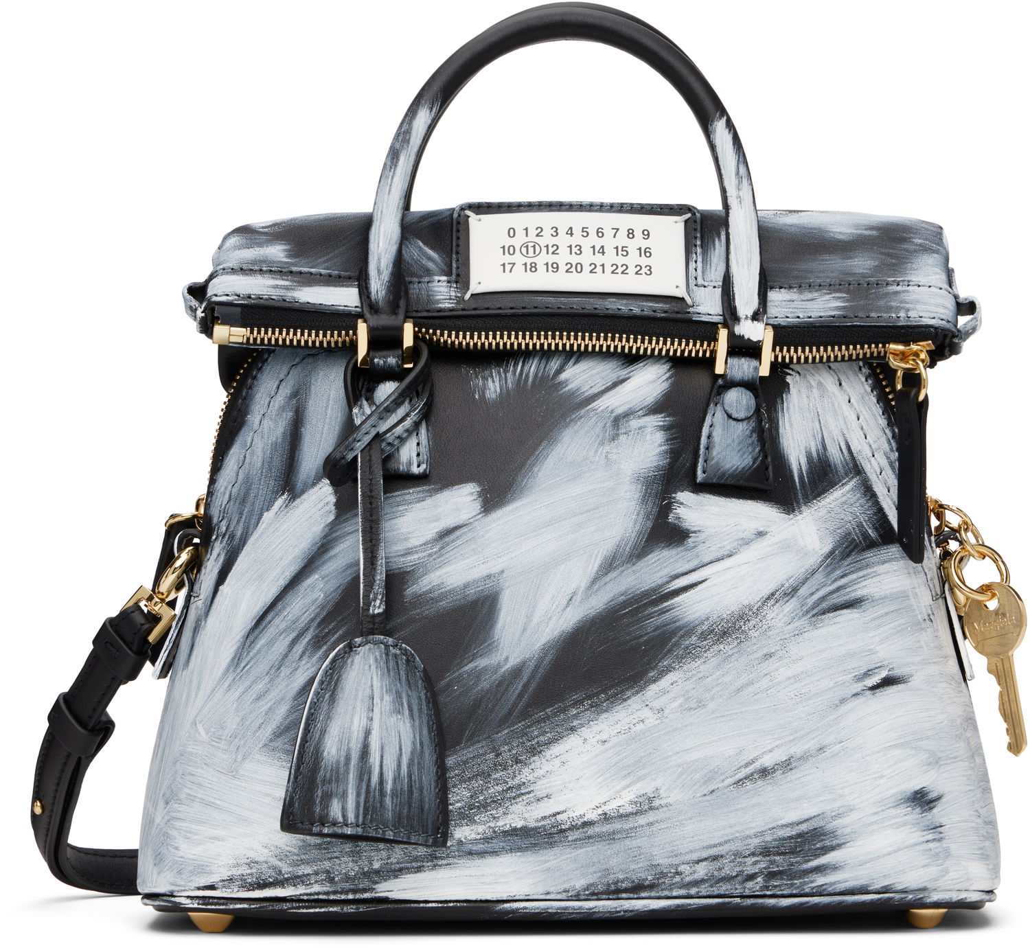 Håndtaske Maison Margiela Mini 5AC Classique Bianchetto Bag Hvid | S56WG0082 P7246, 0