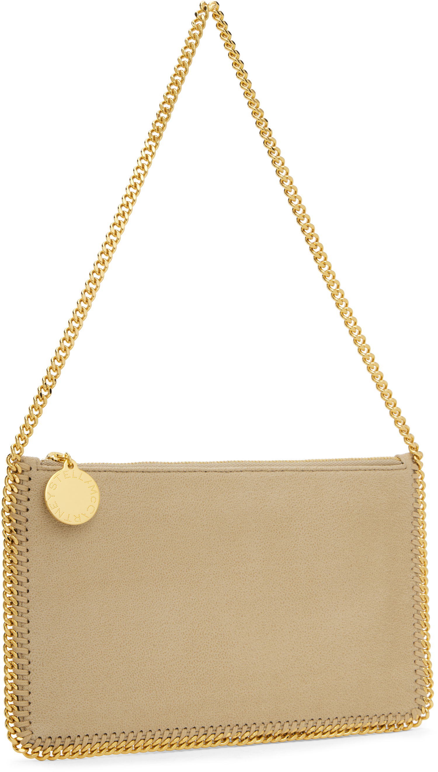 Tegnebog Stella McCartney Stella McCartney Falabella Chain Wallet Beige | 7P0076W9355, 1