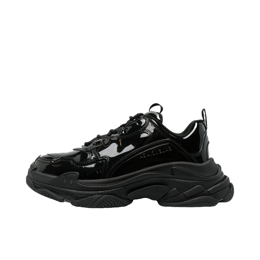 Sneakers og sko Balenciaga Triple S "Black Patent" Sort | 734954W2PAA1000