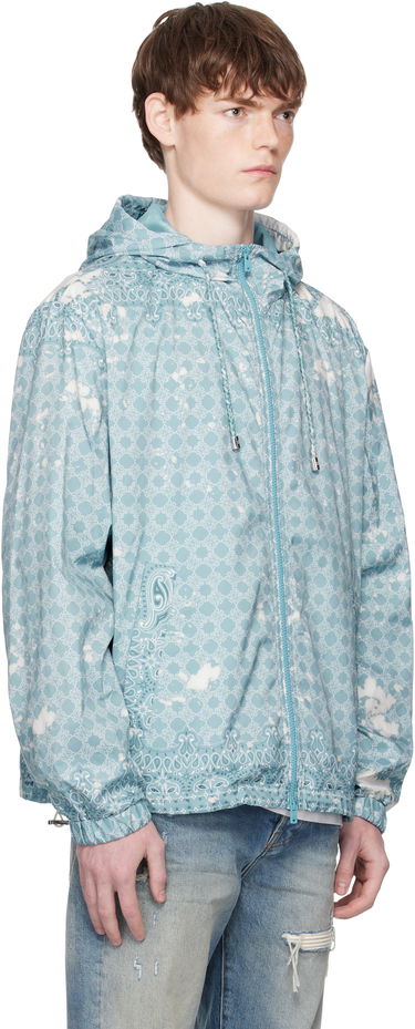 Vindjakke AMIRI AMIRI MA Quad Windbreaker Jacket Blå | AMOULW1040, 1