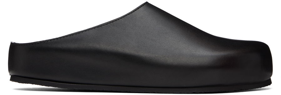 Tøj Studio Nicholson Studio Nicholson Wearing Slippers Sort | WEARING SNW - 891, 0