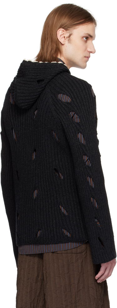 Sweater Vivienne Westwood Vivienne Westwood Slash Hoodie Sort | 38030051-Y003H-, 2