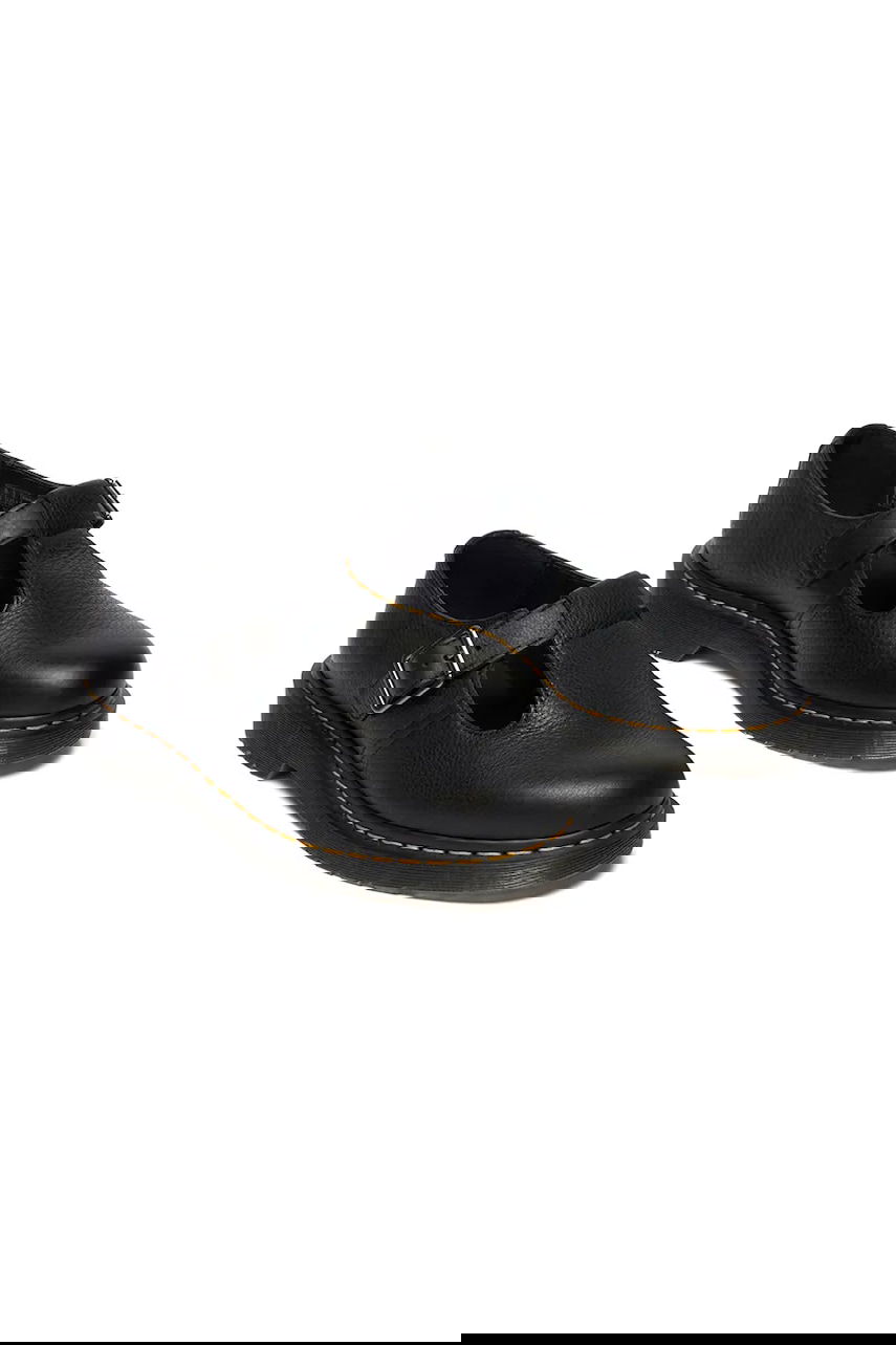 Sneakers og sko Dr. Martens Polley Leather Mary Jane flat-heeled Shoes Sort | DM41408001, 1