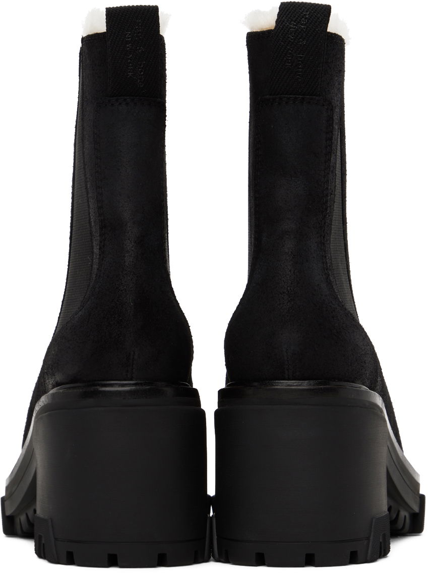 Skopleje rag & bone Rag & Bone Shiloh Shearling Boots Sort | WFF23FF028RJ28, 1