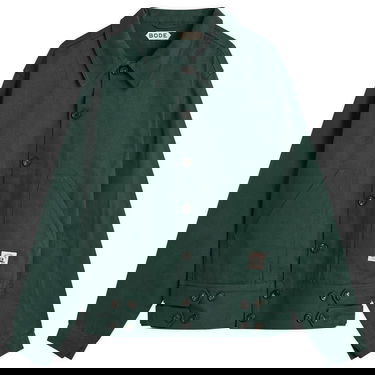Jakke Bode Knolly Brook Side Tab Jacket Grøn | MRF25JA011, 1