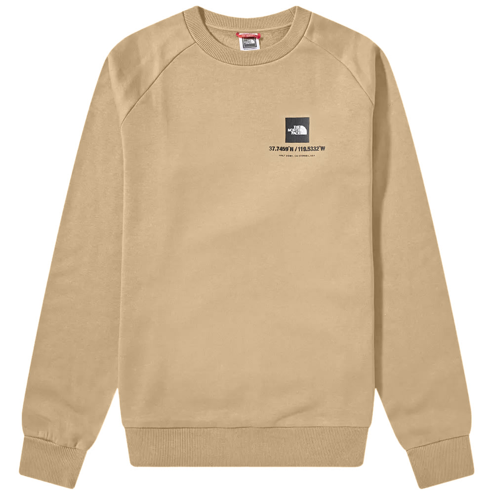 Sweatshirt The North Face Coordinates Crew Sweat Beige | NF0A826VLK5, 0