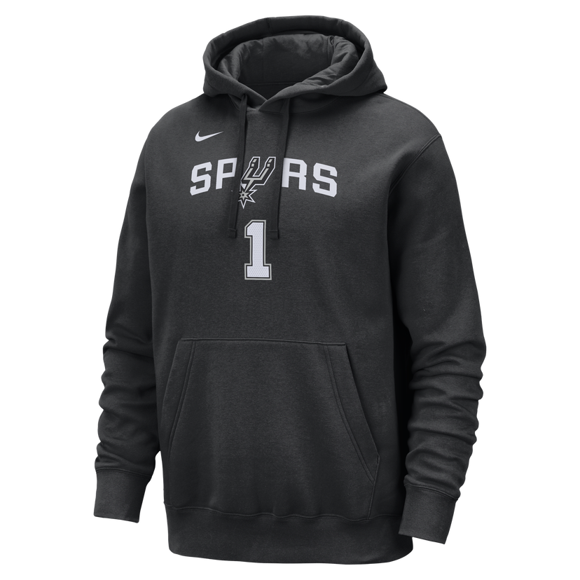 Sweatshirt Nike NBA San Antonio Spurs Club Hoodie Grå | FB4808-013