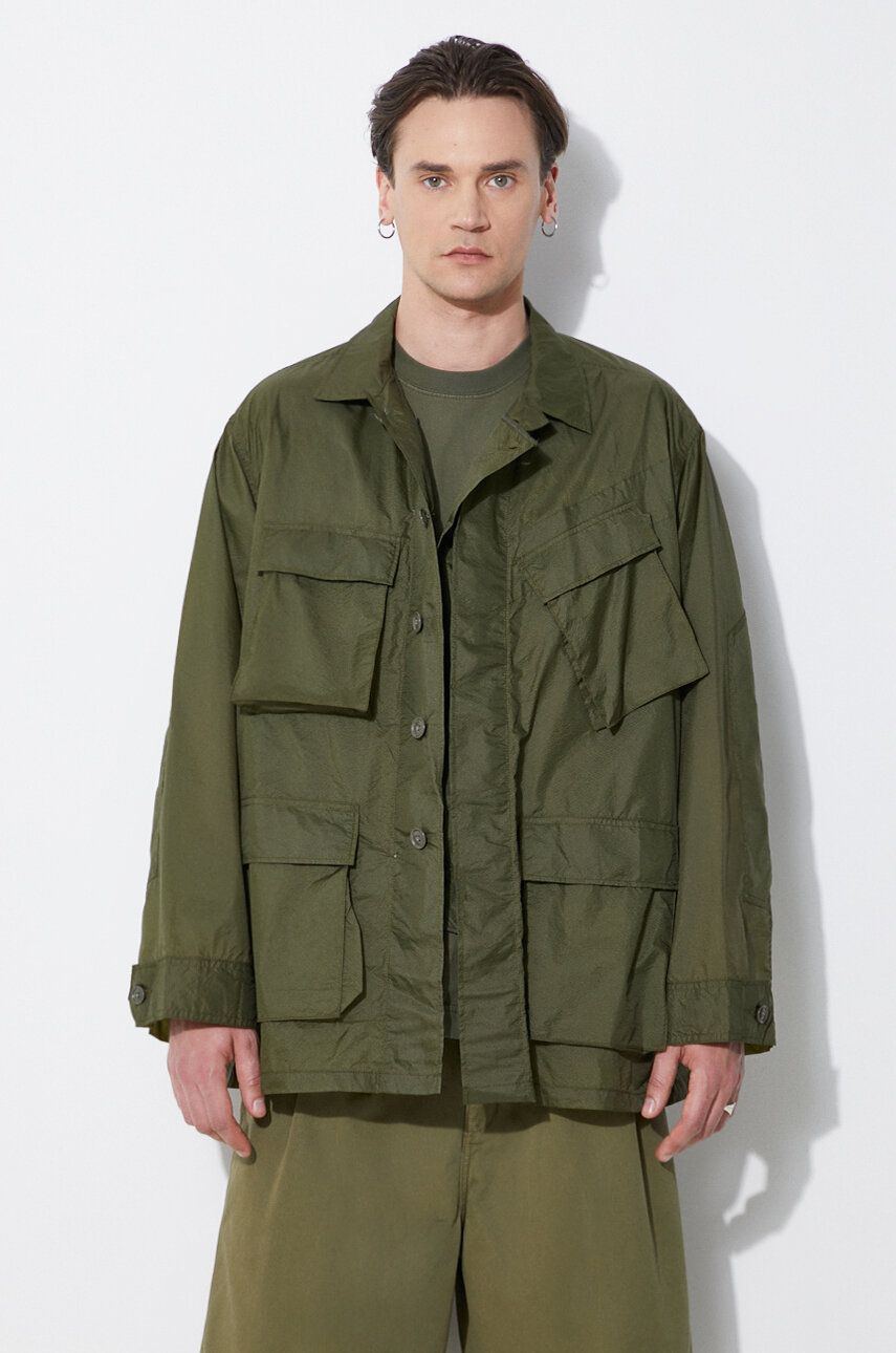 Jakke Engineered Garments Engineered Garments BDU Oversize Jacket Grøn | OR177.KD001, 0