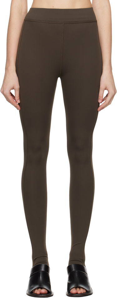 Leggings LEMAIRE LEMAIRE Second Skin Jersey Leggings Grøn | PA1144 LJ1023, 0